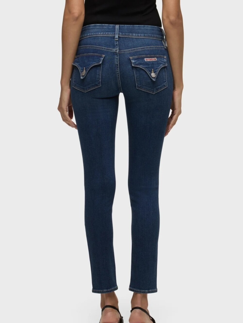 Hudson Collin Mid Rise Skinny Jean, 29.